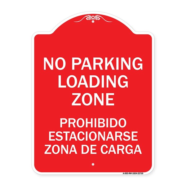 Signmission Warning Unauthorized Vehicles Towed By Towing Co., Heavy Alum Parking Alum, 18" x 24", RW-1824-22710 A-DES-RW-1824-22710 - main